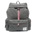 Thom Browne Hiking squared backpack - Grey