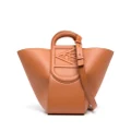 MCM large Travia leather tote bag - Brown