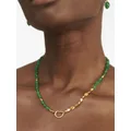 Monica Vinader Rio onyx beaded necklace - Green