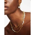 Monica Vinader dangle-design earrings - Gold