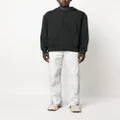 Diesel cotton long-sleeved hoodie - Black