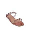 Gianvito Rossi crystal-embellished sandals - Pink