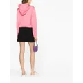 Moschino cropped zip-up jacket - Pink