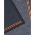 Zegna silk pocket square - Black