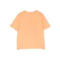 There Was One Kids strawberry-print cotton T-Shirt - Orange