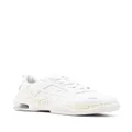 Premiata panelled low-top leather sneakers - White