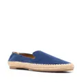 Clergerie calf-suede slippers - Blue