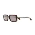 Vivienne Westwood tortoiseshell square-frame sunglasses - Brown