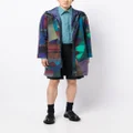 Paul Smith printed zip-up hooded jacket - Multicolour