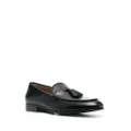Gianvito Rossi tassel-detail leather loafers - Black