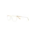 Calvin Klein square frame glasses - Neutrals