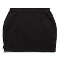 Balenciaga cotton mini skirt - Black