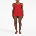 Marni sleeveless mini dress - Red