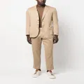 Dell'oglio single-breasted suit set - Neutrals