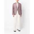Isaia single-breasted tailored blazer - Pink
