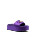Versace Medusa Head slides - Purple