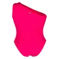 Versace one-shoulder swimsuit - Pink