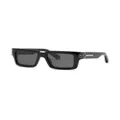 Philipp Plein Plein rectangular sunglasses - Black