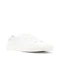 Calvin Klein leather low-top sneakers - White