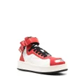 Kenzo Hoops two-tone sneakers - Red