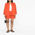 By Malene Birger Siona organic cotton shorts - Orange