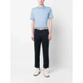 Brunello Cucinelli short-sleeved polo shirt - Blue