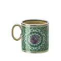 Versace Barocco Mosaic espresso cup and saucer - White
