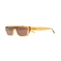 Thierry Lasry rectangle-frame sunglasses - Yellow