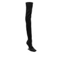 Rick Owens Lilies Cantilever 11 thigh-high boots - Black
