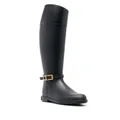 Sergio Rossi buckle-detail boots - Black