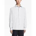 Zegna long-sleeve cotton shirt - White