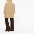 Herno single-breasted long-sleeve coat - Neutrals