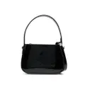 Blumarine logo-detail leather mini bag - Black