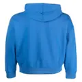 Armani Exchange logo-print hoodie - Blue