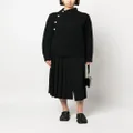 Altuzarra button-fastening cashmere jumper - Black