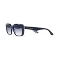 Dolce & Gabbana Eyewear oversized square-frame sunglasses - Blue