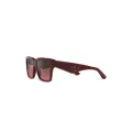Dolce & Gabbana Eyewear tinted-lenses square-frame sunglasses - Red