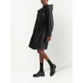 Prada Re-Nylon hooded raincoat - Black