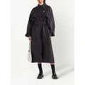 Prada Light Re-Nylon trench coat - Black