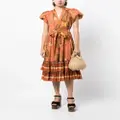 Ulla Johnson Remi fully-pleated dress - Brown