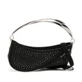 Mugler Spiral Curve 01 top-handle bag - Black