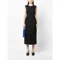 The Row Effie sleeveless vest dress - Black