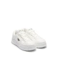 Prada padded leather sneakers - White