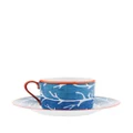 Pinto Paris Lagon tea cup and saucer - Blue