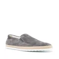 Tod's suede slip-on loafers - Grey