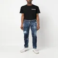Dsquared2 slim-cut studded jeans - Blue