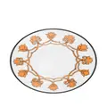 Pinto Paris Jaipur porcelain soup plate - Orange