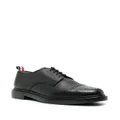 Thom Browne almond-toe Derby shoes - Black