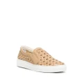 Madison.Maison perforated low-top sneakers - Brown