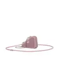 Prada mini Triangle crystal-embellished crossbody bag - Pink